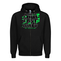 Black Dirt Modified Racing Apparel Sprint Car Dirt Track Racing Zipper Hoodie - longCreatives