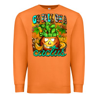 Carrot go fall on a cactus Premium Sweatshirt - AdoDesignShop