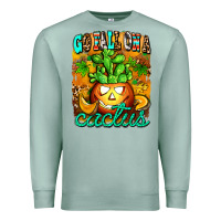Seafoam go fall on a cactus Premium Sweatshirt - AdoDesignShop
