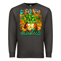 Smoke go fall on a cactus Premium Sweatshirt - AdoDesignShop