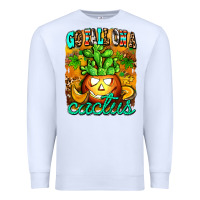 White go fall on a cactus Premium Sweatshirt - AdoDesignShop