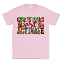 Bubblegum Pink Christmas Spirit Activate Classic Tee - RanaPortraitStore