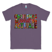 Lavender Christmas Spirit Activate Classic Tee - RanaPortraitStore