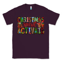 Plum Christmas Spirit Activate Classic Tee - RanaPortraitStore