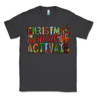 Smoke Christmas Spirit Activate Classic Tee - RanaPortraitStore