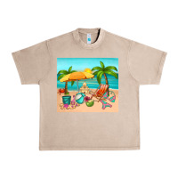 French Oak summer Urban Heavy Tee - RanaPortraitStore