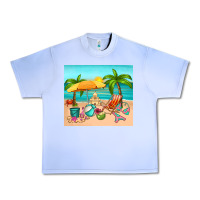 Grape Ice summer Urban Heavy Tee - RanaPortraitStore