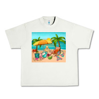 Pistachio summer Urban Heavy Tee - RanaPortraitStore
