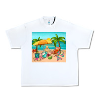 White summer Urban Heavy Tee - RanaPortraitStore