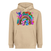 Mushroom stitch and lilo rainbow Heavyweight Hoodie - AdoDesignShop