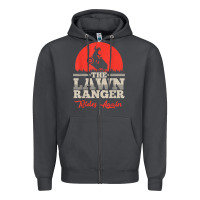 Smoke the lawn ranger rides again shirt  cute lawn caretaker gift Zipper Hoodie - longCreatives