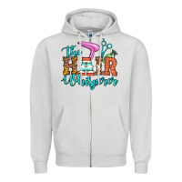Dove Grey the hair whisperer Zipper Hoodie - Artiststas