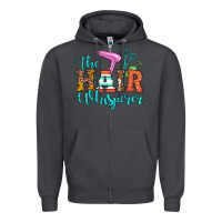 Smoke the hair whisperer Zipper Hoodie - Artiststas