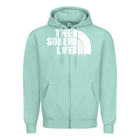 Seafoam the sober life sobriety cool aa na anonymous t shirt gifts Zipper Hoodie - longCreatives