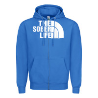 True Royal the sober life sobriety cool aa na anonymous t shirt gifts Zipper Hoodie - longCreatives