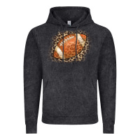 Vintage Black American Football Leopard Vintage Hoodie - CowCowDesign