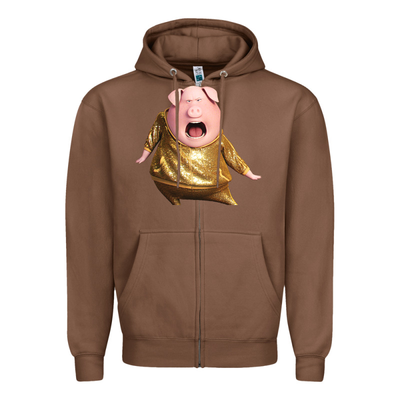 Sing Gunter Zipper Hoodie by longCreatives | Teevron