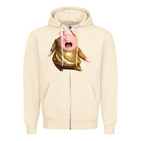 Sandshell Sing Gunter Zipper Hoodie - longCreatives