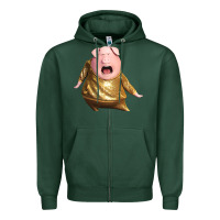 Sports Green Sing Gunter Zipper Hoodie - longCreatives