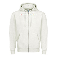 Oatmeal Heather Domestic Violence Advocate Zipper Hoodie - longCreatives