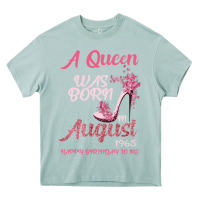 Arona A Queen Was Born In August 1965 Happy Birthday To Me 55 Years Old Heavy Core Tee - Bettercallsaul