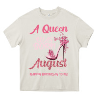 Cream A Queen Was Born In August 1965 Happy Birthday To Me 55 Years Old Heavy Core Tee - Bettercallsaul