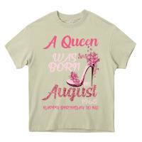 Mossy A Queen Was Born In August 1965 Happy Birthday To Me 55 Years Old Heavy Core Tee - Bettercallsaul