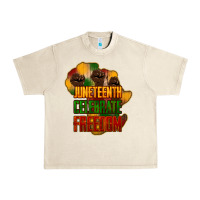Juneteenth Celebrate Freedom Urban Heavy Tee | Teevron