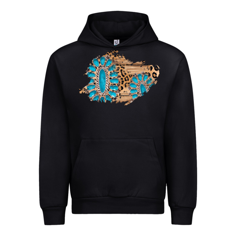 Gemstone Wood Leopard Patch Urban Hoodie by AdoDesignShop | Teevron