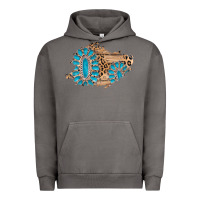 Pigment Tornado gemstone wood leopard patch Urban Hoodie - AdoDesignShop