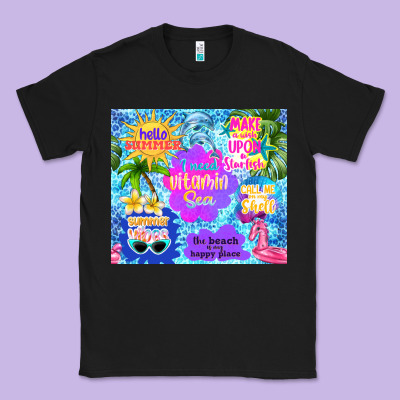 I Need Vitamin Sea Classic Tee Designed By Tumblerdesignbyshophia