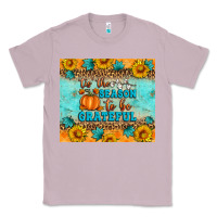 Lilac Tis' The Season To Be Grateful Classic Tee - Artiststas