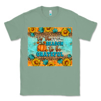 Sage Tis' The Season To Be Grateful Classic Tee - Artiststas