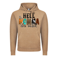 Vintage Coffee The Only Hell my Momma Ever Raised Vintage Hoodie - CowCowDesign