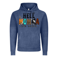 Vintage Denim The Only Hell my Momma Ever Raised Vintage Hoodie - CowCowDesign