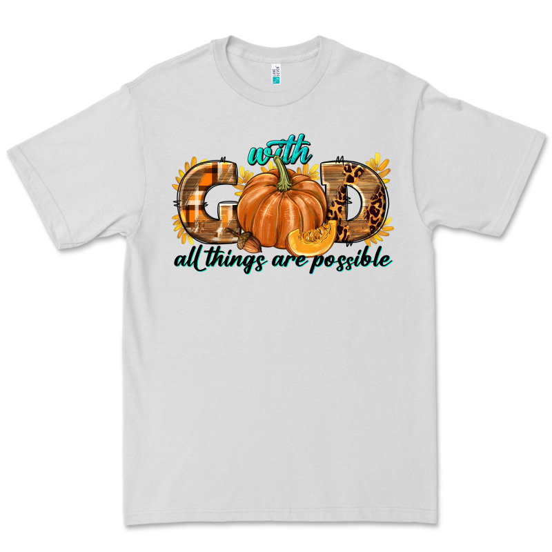 With God All Things Are Possible Premium Tee by texasbilliewilder | Teevron