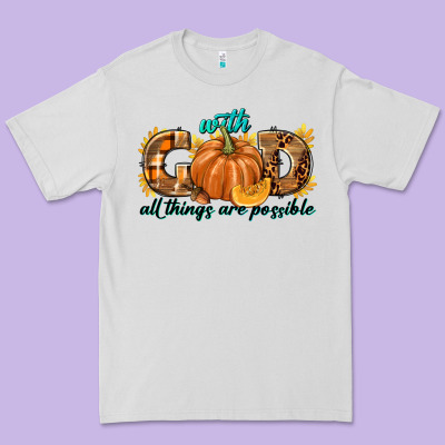 With God All Things Are Possible Premium Tee Designed By Texasbilliewilder