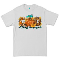 Dove Grey With God All Things Are Possible Premium Tee - texasbilliewilder