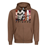Chestnut funny horror friends scary movies halloween costume sweatshirt Zipper Hoodie - longCreatives