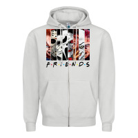 Funny Horror Friends Scary Movies Halloween Costume Sweatshirt Zipper Hoodie | Teevron