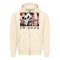 Sandshell funny horror friends scary movies halloween costume sweatshirt Zipper Hoodie - longCreatives