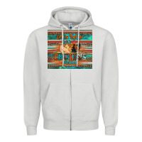Dove Grey life is better with chickens around chicken coop Zipper Hoodie - Artiststas
