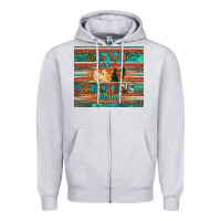 Heather Grey life is better with chickens around chicken coop Zipper Hoodie - Artiststas