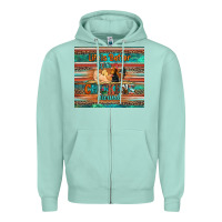 Seafoam life is better with chickens around chicken coop Zipper Hoodie - Artiststas