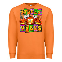 Carrot spooky vibes Premium Sweatshirt - AdoDesignShop