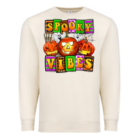 Sandshell spooky vibes Premium Sweatshirt - AdoDesignShop