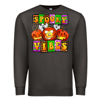 Smoke spooky vibes Premium Sweatshirt - AdoDesignShop