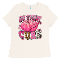 Bone go fight cure pumpkin Ladies Tee - texasbilliewilder