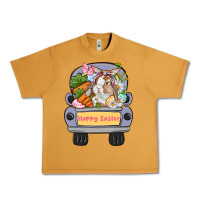 Peanut Butter Happy Easter bunny truck Easter Day Urban Heavy Tee - CowGirlArtShop