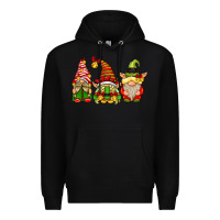 Black Elf Gnomes Premium Hoodie - CowhideDigitalArt